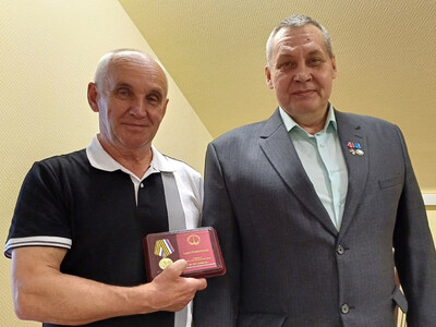 Картинка к материалу: «Поздравление Председателя ЛОО ВОИ Лебезкина Владимира Семеновича с юбилеем»